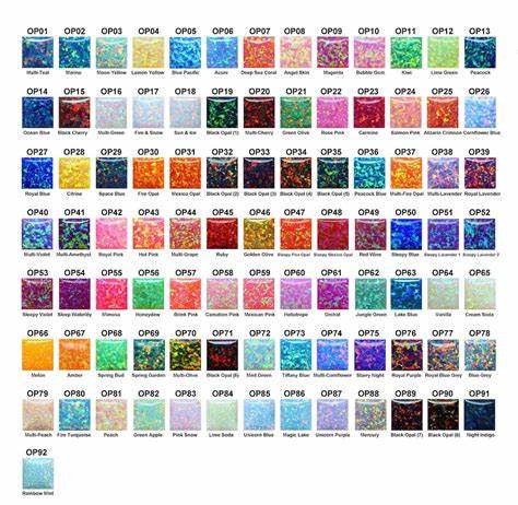 Colour Chart