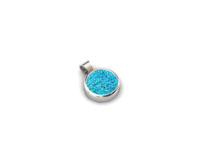 Silver 10mm Round Pendant