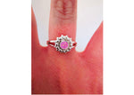 Load image into Gallery viewer, Silver Sunflower Ring
