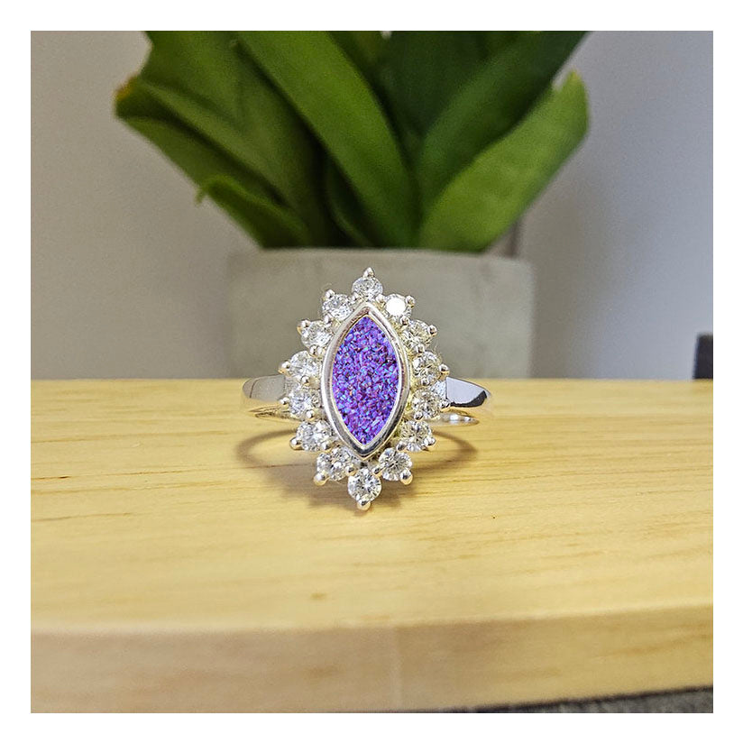 Silver Princess Marquise