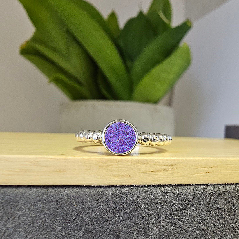 Silver Round 5mm Bobble Ring