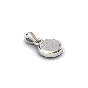 Silver 12mm Round Pendant