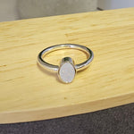 Load image into Gallery viewer, Silver Plain Oval Ring
