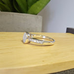 Load image into Gallery viewer, Silver 6mm Round Multi Gem Ring

